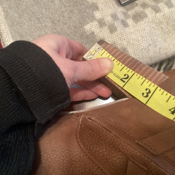 Cole Haan Brown Leather Calixta Booties size 7 - Picture 12 of 16